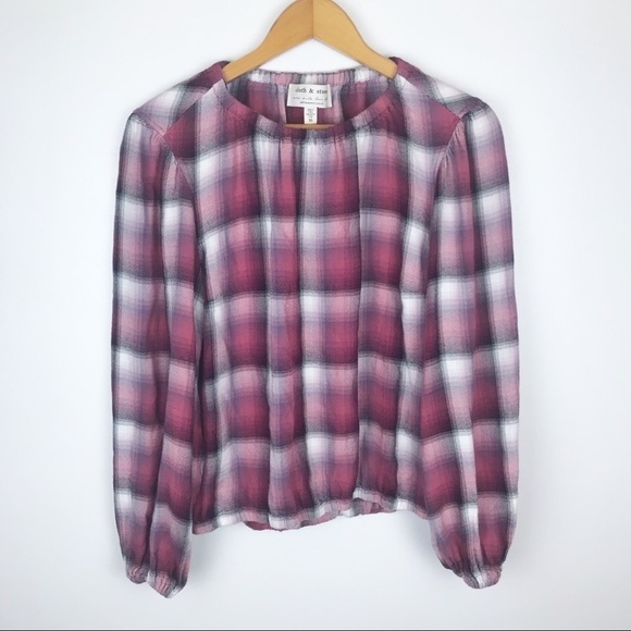 Anthropologie Cloth & Stone Blouse Size Xs - Picture 1 of 6